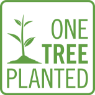One Tree Planted logo square green